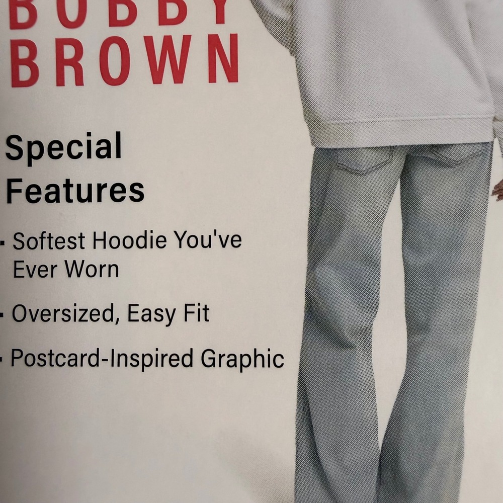 Millie Bobby Brown Florence by Mills Bon Voyage Zip Hoodie White Size L NWT - Picture 7 of 10